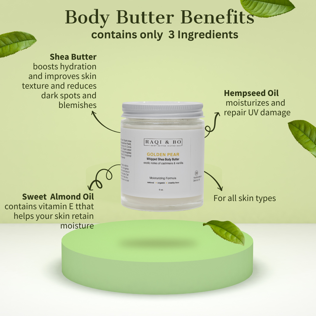 Golden Pear Whipped Body Butter